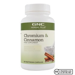 GNC Хром и корица 60 капсул