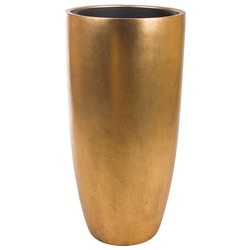 Кашпо Nobilis Marco "Pa-gold Vase" (полистоун), D41хH86 см, с тех.горшком