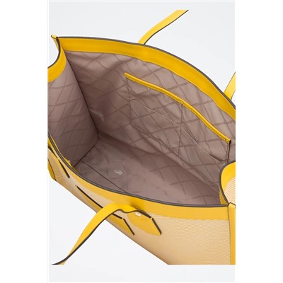 Bolso shopper - Amarillo
