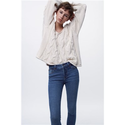 JEANS ZW COLLECTION 80´S SKINNY TIRO MEDIO