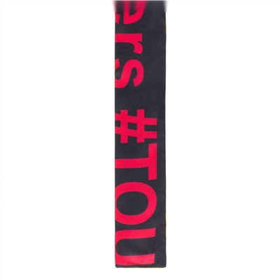 Fular Lovers - negro y fucsia