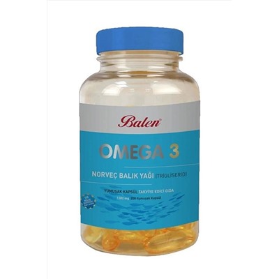 Balen Omega 3 Norveç Balık Yağı 1380 Mg 200 штук