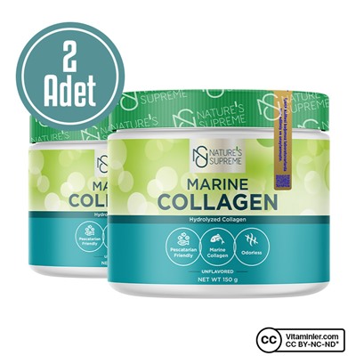 Nature's Supreme Marine Collagen 150 г без вкуса, 2 шт.