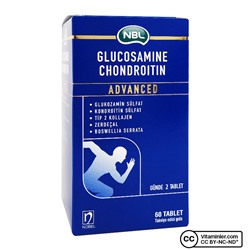 NBL Glucosamine Chondroitin Advanced 60 таблеток