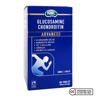 NBL Glucosamine Chondroitin Advanced 60 таблеток