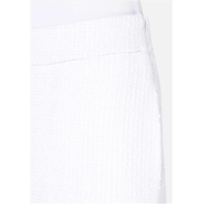 Slim Fit Low Low Low Plat Flat Woman White Shorts