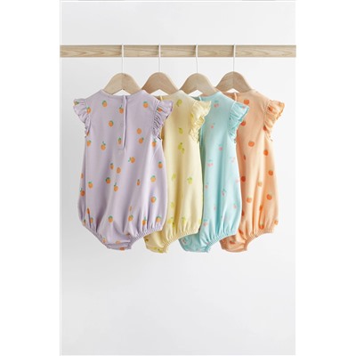 Baby Bloomer Rompers 4 Pack