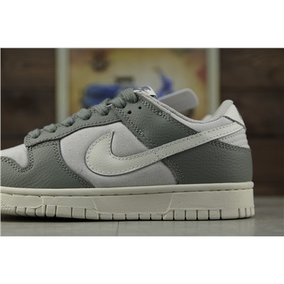 Niкe SB DUNK LOW из натуральной прочной кожи и текстиля