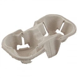Держатель для стаканов натуральный Cup Holder на 2 шт, 280х55 см