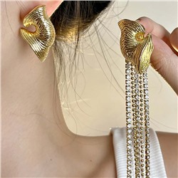 Серьги длинные на гвоздиках арт. 13 3858 (id 277284)