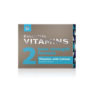 Витамины с кальцием - Essential Vitamins 60капсул