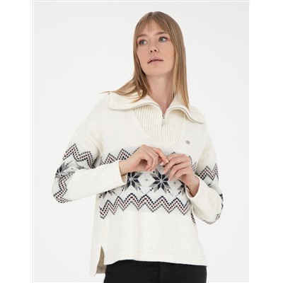 Ecru Comfort Fit Свитер