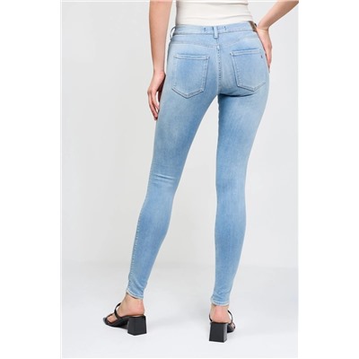 Vaquero skinny fit de tiro alto Stella - Azul