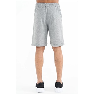 Мужские шорты Albie Grey Melange Standard Fit — 81241 A13ER-81241