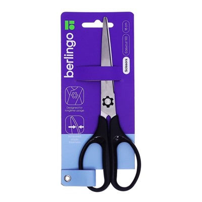 Ножницы 18см Berlingo «Easycut 100», европодвес
