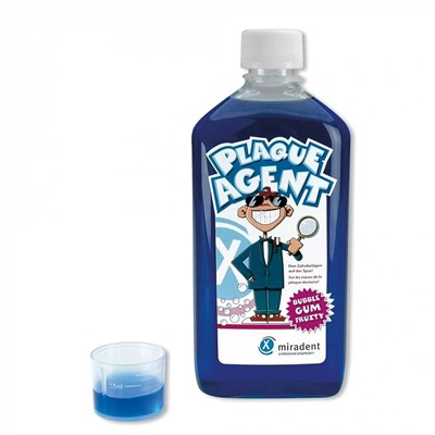 Ополаскиватель для индикации зубного налета miradent Plaque Agent, 500 мл