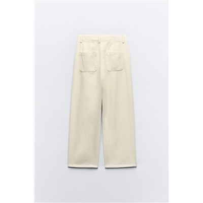 JEANS Z1975 CULOTTE TIRO ALTO BOTONES VISTA