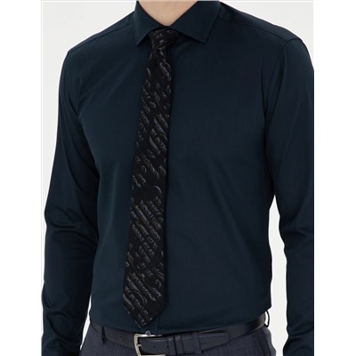 Laciverert Ex. Slim Fit Основная рубашка с длинным рукавом