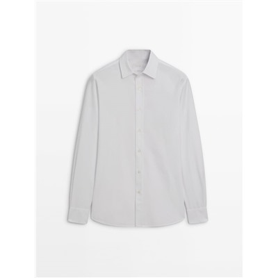 Camisa oxford algodón soft wash regular fit