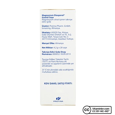 Assos Magnesium Diasporal Гранулы 20 пакетиков