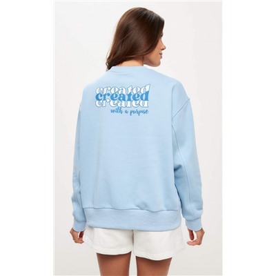 Свитшот P412-0520 l.blue