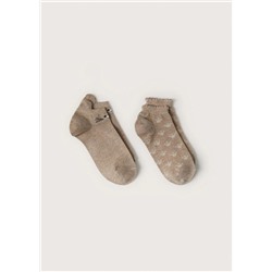 Pack 2 calcetines estampados -  Niña | MANGO OUTLET España