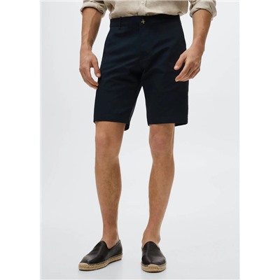 Bermudas chino algodón -  Hombre | MANGO OUTLET España