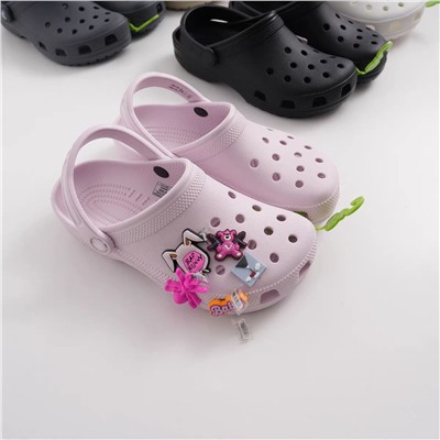 Croc*s с джибитсами, унисекс, экспортный магазин , модель весна 2024 года