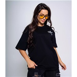 Футболка #КТ326, чёрный