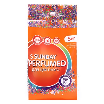 Стиральный порошок Sunday, для цветного, автомат 5 кг