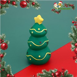 Игрушка для собак пищащая "Ёлка", 11,5 х 5,5 см