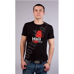 Футболка halloween "HELL boy"