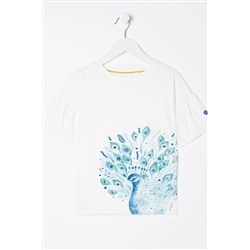 FatFace Peacock Graphic T-Shirt