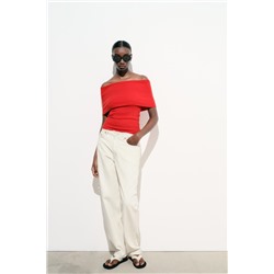 FEW ITEMS LEFT / FROM 19.03 TO 01.06 OFF-THE-SHOULDER TOP