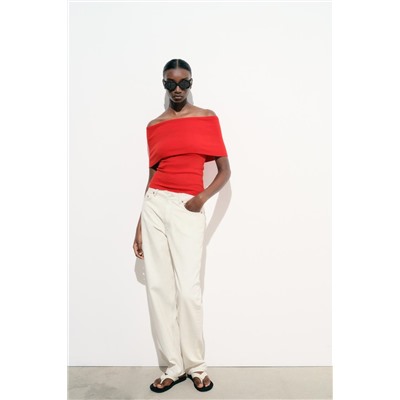 FEW ITEMS LEFT / FROM 19.03 TO 01.06 OFF-THE-SHOULDER TOP