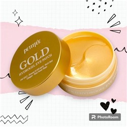 PETITFEE Набор гидрогелевых  патчей для век ЗОЛОТО Gold Hydrogel Eye Patch, 60 шт