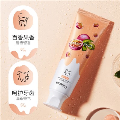 Зубная паста отбеливаюащая со вкусом маракуйи Bioaqua, 100г