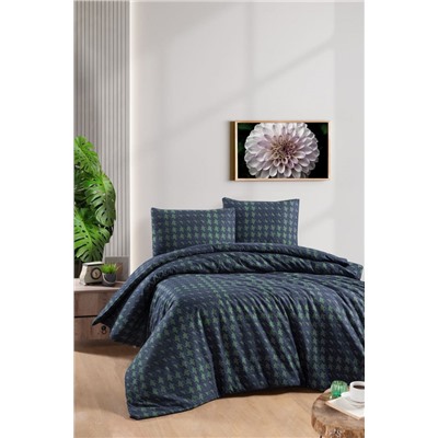 Постельное белье Карвен фланель семейный N245 SADORA Navy Blue