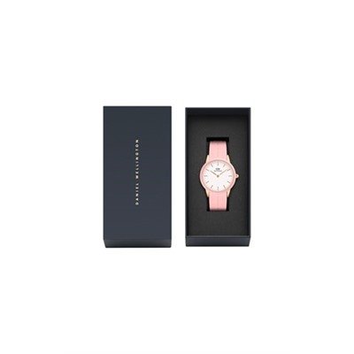 Reloj de cuarzo de silicona Iconic Motion - 40 mm - Rosa y rosa dorado