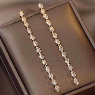 Серьги длинные на гвоздиках арт. 13 2516 (id 271095)