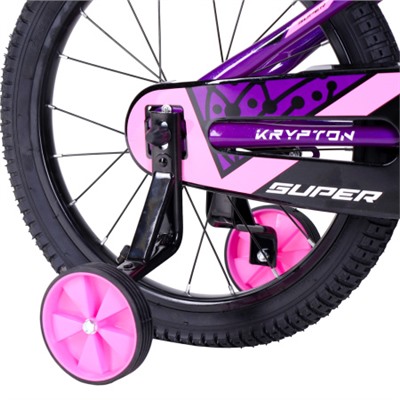 Велосипед 18" Krypton Super KS01VP18 фиолетово-розовый