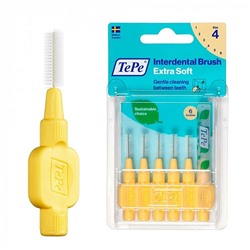 Набор ёршиков TePe X-Soft Size 4 (0,7 мм), 6 шт