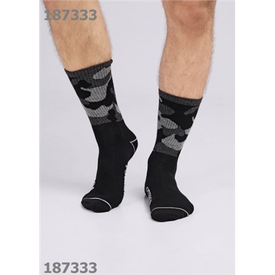 CLEVER Носки муж.К3425 23Ф хл+эл