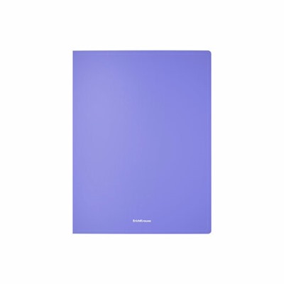Папка на 4 кольцах ERICH KRAUSE "Diagonal Pastel", 24 мм, до 150 листов, ассорти, 0,6 мм, 49978
