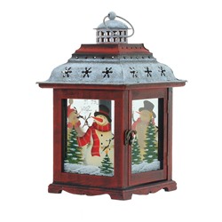 Фигурка декоративная "Фонарик", L21 W21 H38,5 см