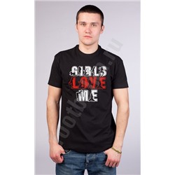 Футболка Girls love me
