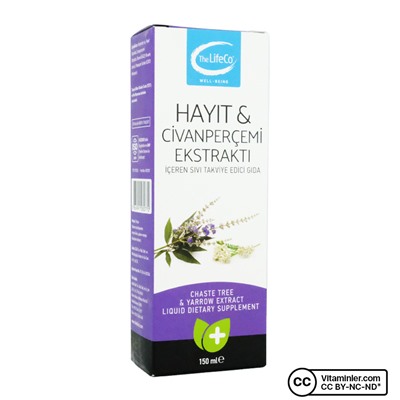 Lifeco Chaste & Yarrow Liquid Extract 150 мл