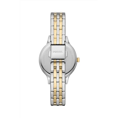 Reloj de cuarzo de acero Laney - Dorado y plateado