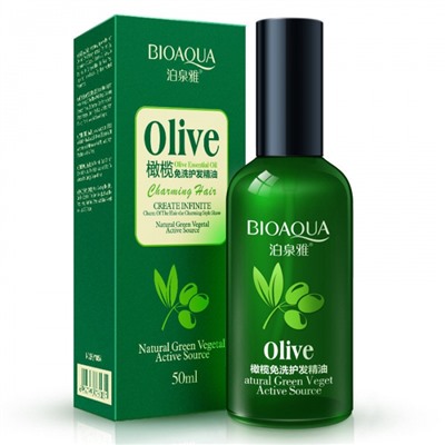 Масло для волос с оливками Bioaqua