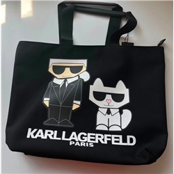 Модная и универсальная сумка-шопер KARL LAGERFEL*D ОРИГИНАЛ!